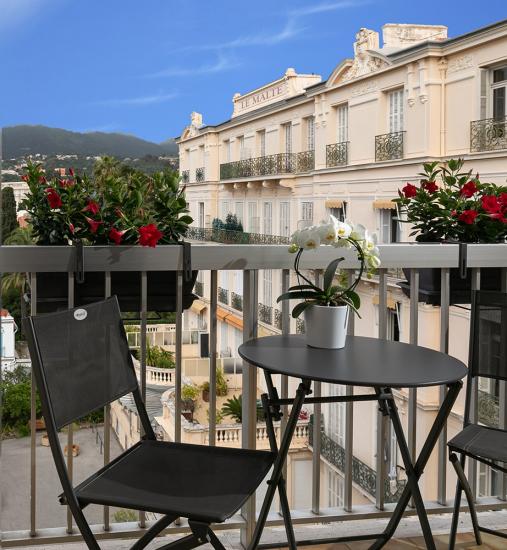 Hotel Mediterannée Menton - Chambre Privilège Balcon