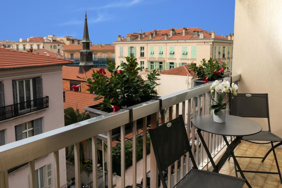 Hotel Mediterannée Menton - Privilege double room with balcony