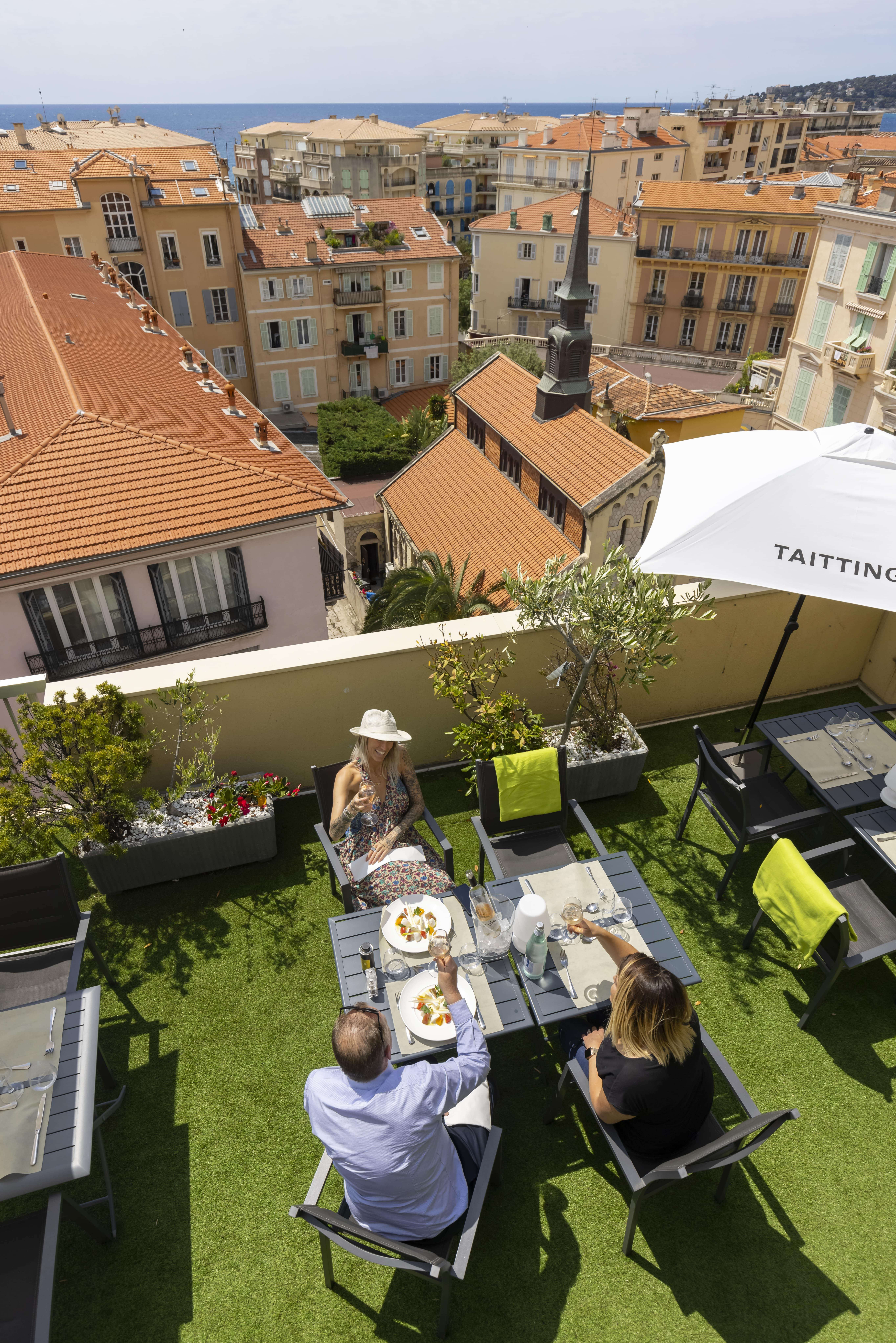 Hotel Mediterannée Menton - Restaurant